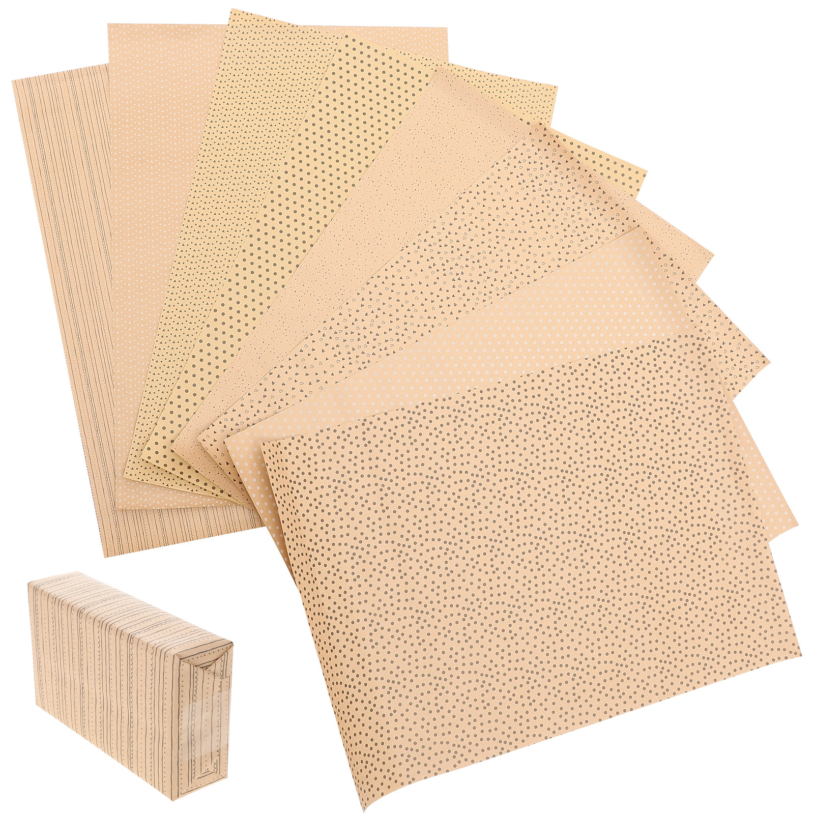 8Pcs Premium Kraft Wrapping Pa - đánh giá và giá Flower Wrap Kraft
