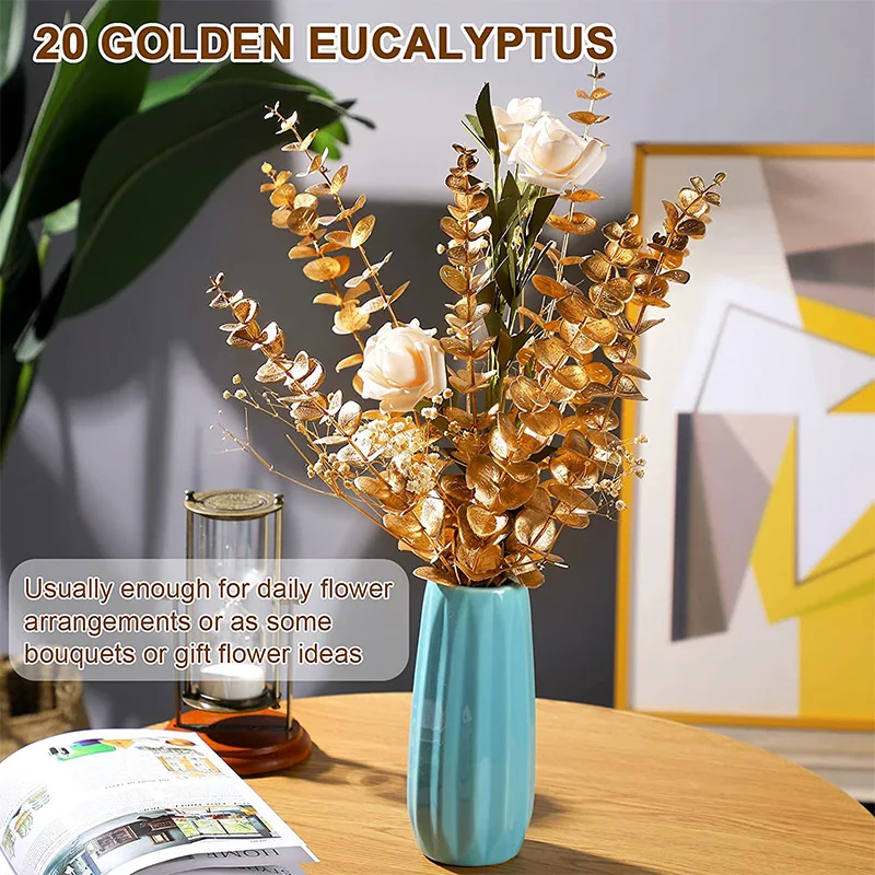10pcs Artificial Eucalyptus Le - đánh giá và giá Florist Supp