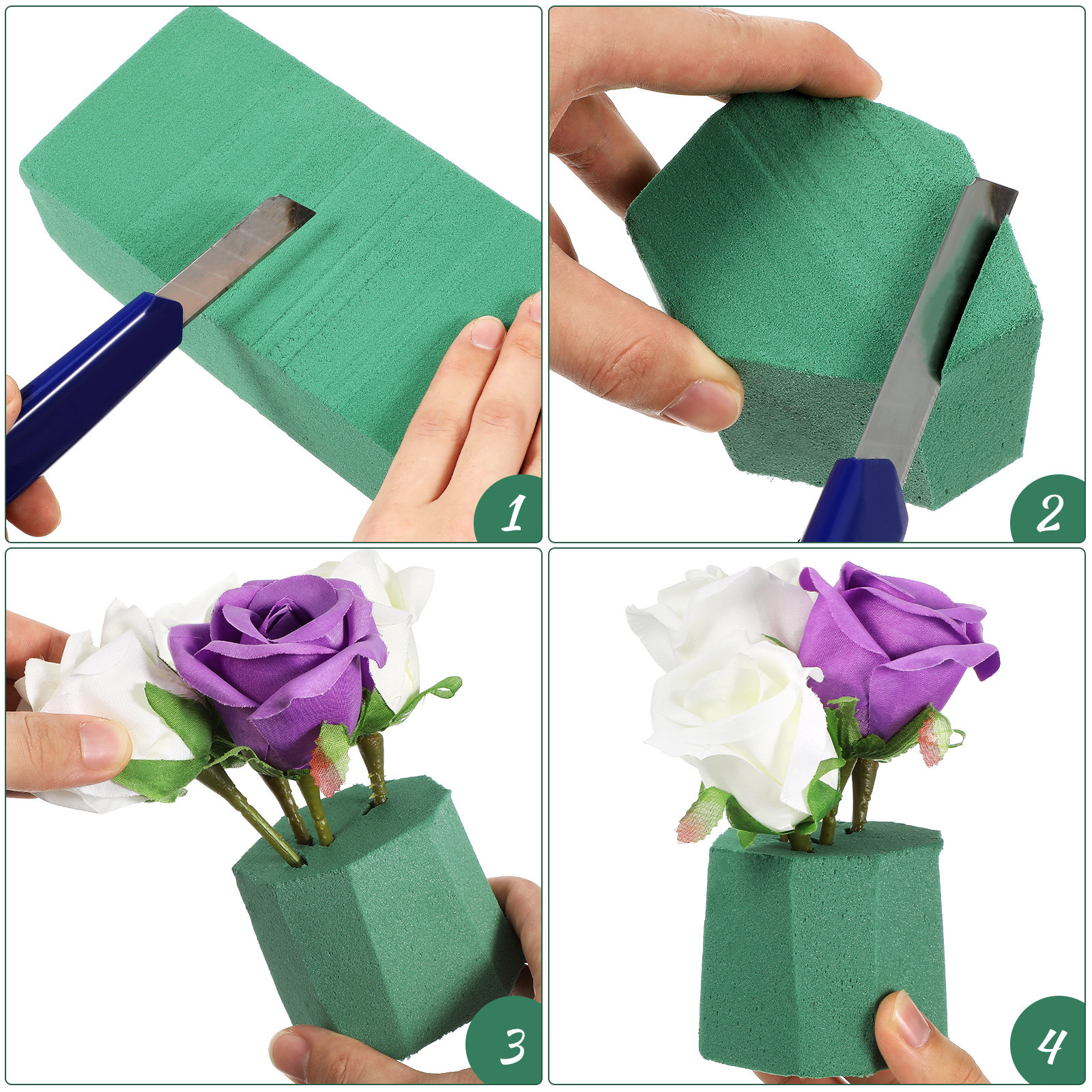 12Pcs Floral Foam Blocks Easy  - đánh giá và giá Easy Florist Supply