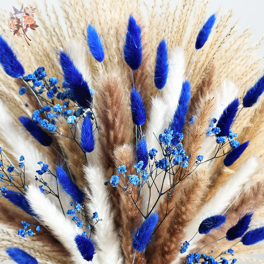 70 Stem Blue Fluffly Rabbit Ta - đánh giá và giá Florist Supp