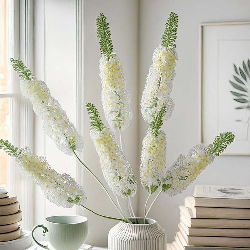 58 Inch Delphinium Artificial  - đánh giá và giá Florist Supp