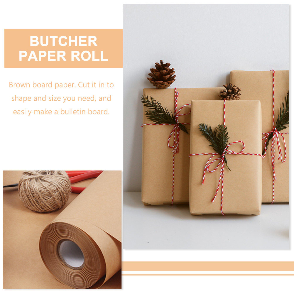 1 Roll Brown Kraft Paper Wrapp - đánh giá và giá Flower Wrap Kraft