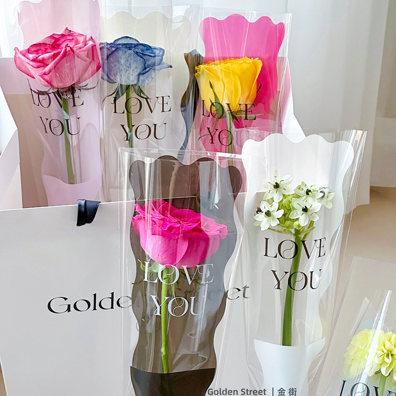 50pcs Mermaid Wavy Pattern Flo - đánh giá và giá Flower Wrap Kraft