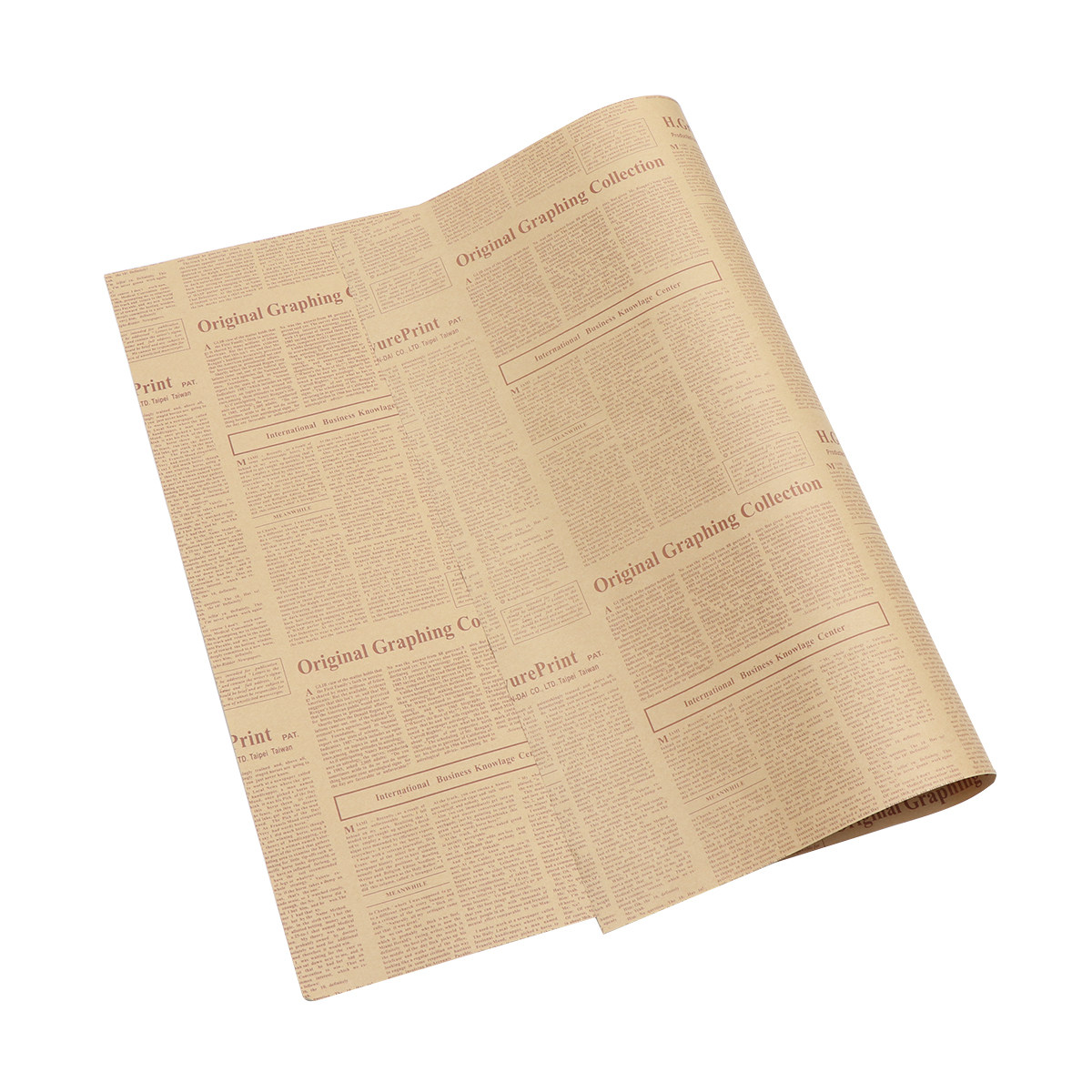 40 Sheets Vintage Kraft Paper  - đánh giá và giá Flower Wrap Kraft