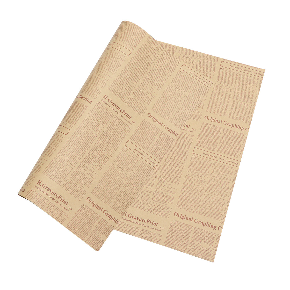 40 Sheets Vintage Kraft Paper  - đánh giá và giá Flower Wrap Kraft