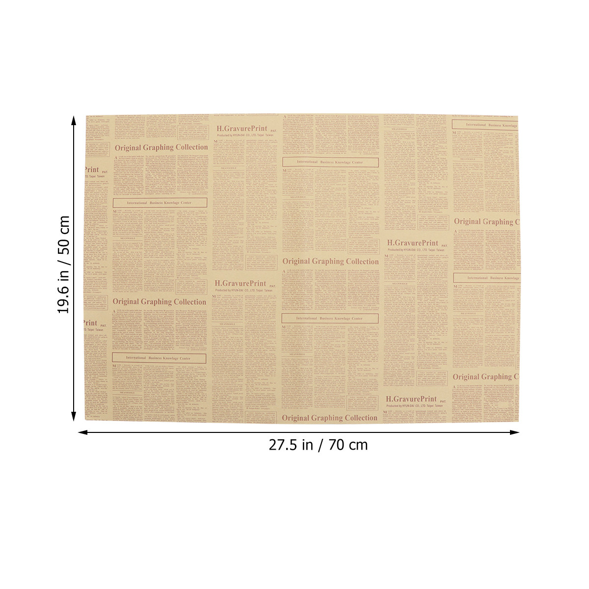 40 Sheets Vintage Kraft Paper  - đánh giá và giá Flower Wrap Kraft
