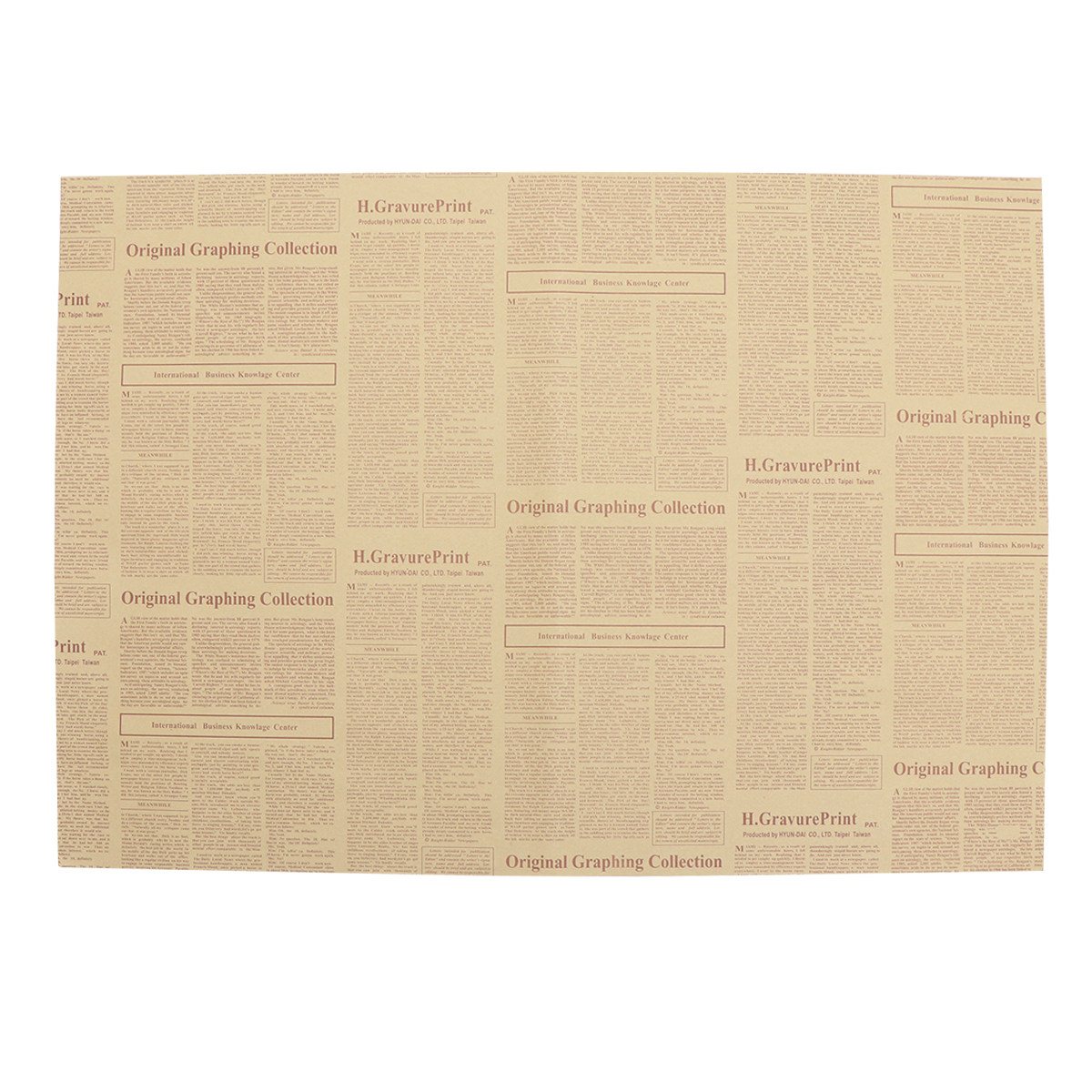 40 Sheets Vintage Kraft Paper  - đánh giá và giá Flower Wrap Kraft