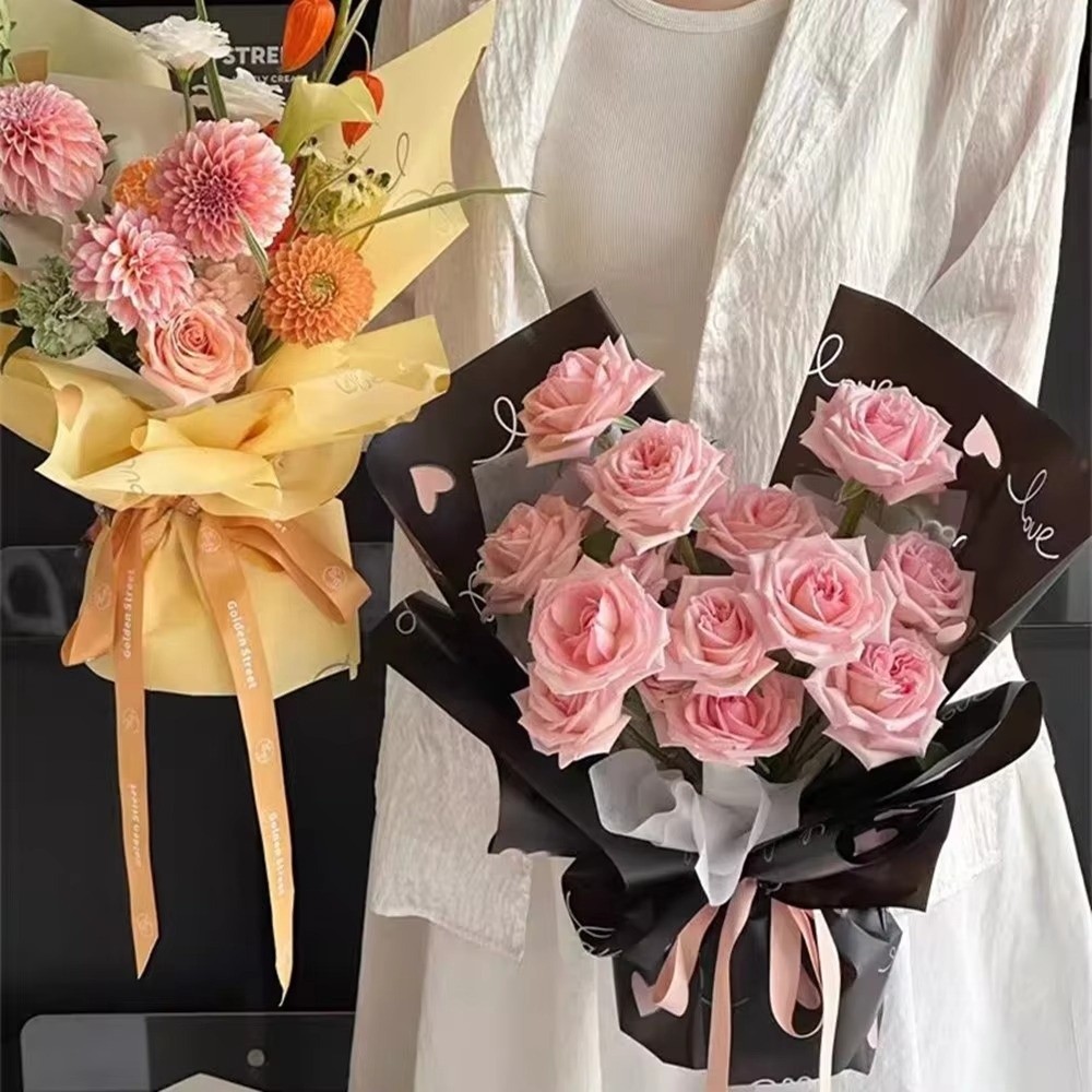 20 Sheets Multicolor Flower Wr - đánh giá và giá Flower Wrap Kraft
