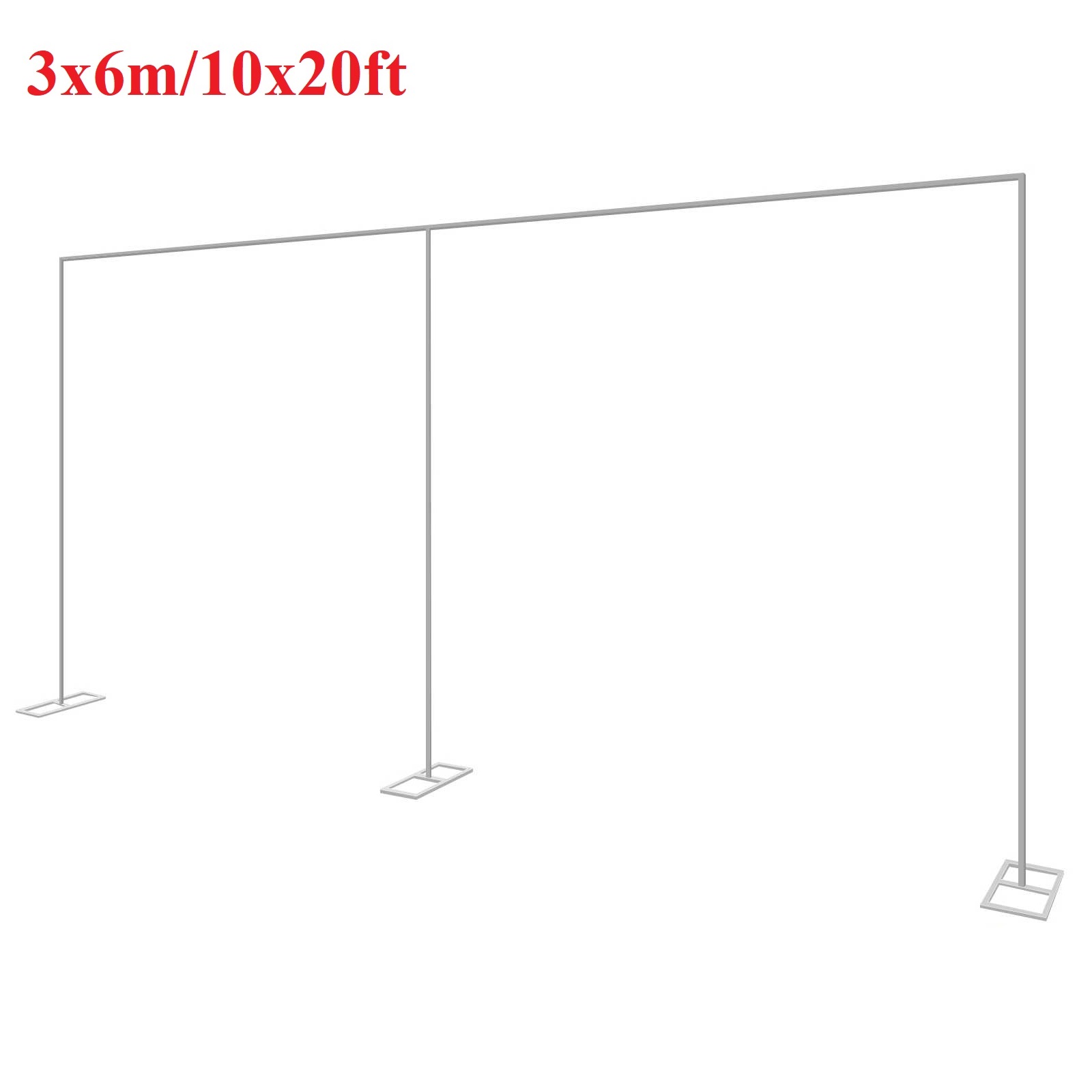 3x6m/10x20ft Metal Wedding Arc - đánh giá và giá Florist Supp