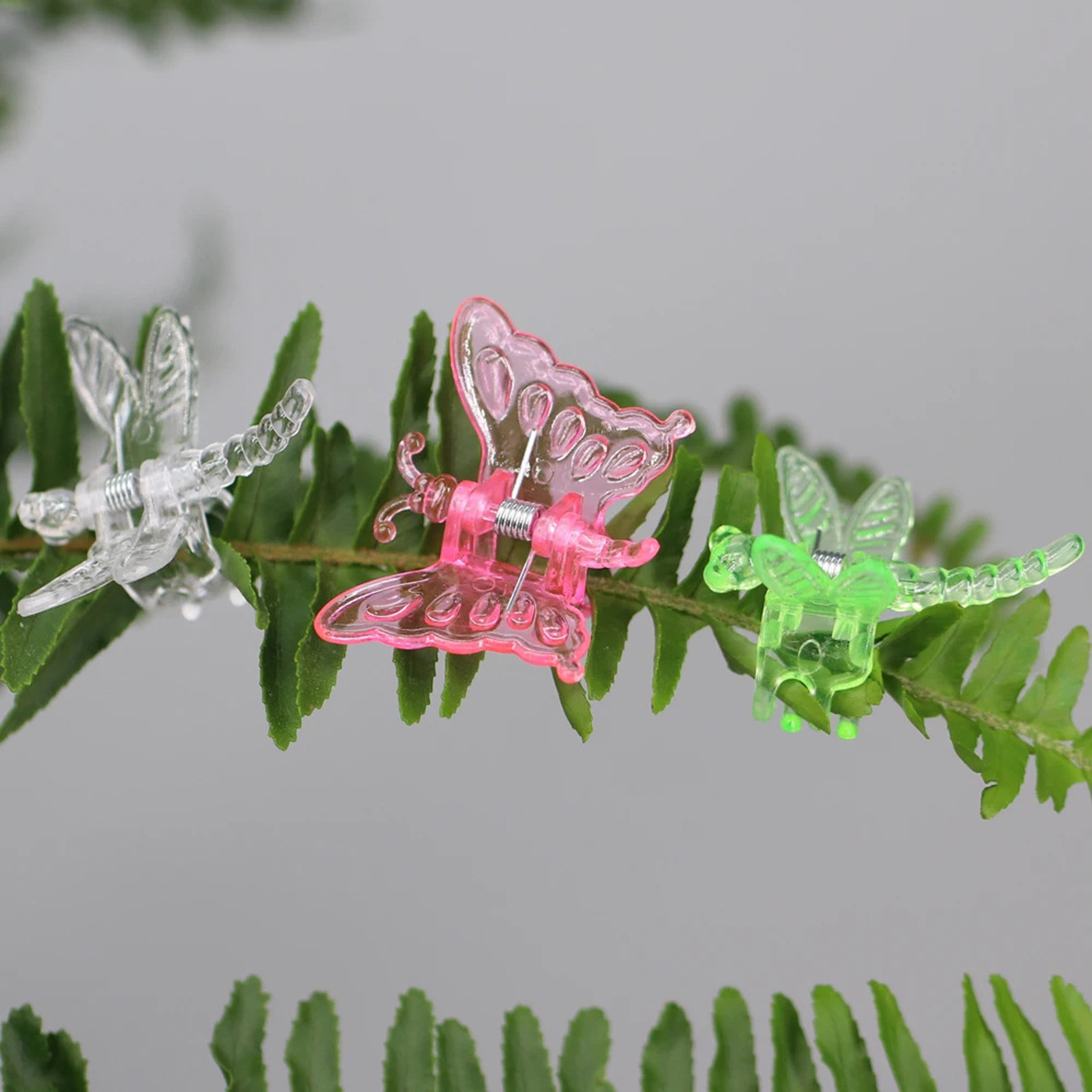 100pcs Plant Orchid Clips Tran - đánh giá và giá Florist Supp